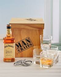 60th birthday gifts for men - Jack Daniels Honey Man Crate!