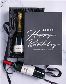 Personalised Birthday Duo Giftbox  - Personalised gifts for him in South Africa. -